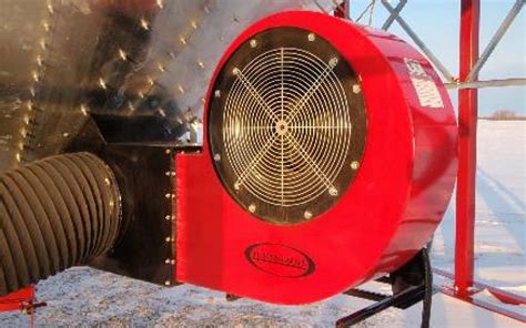 grain bin fan heater